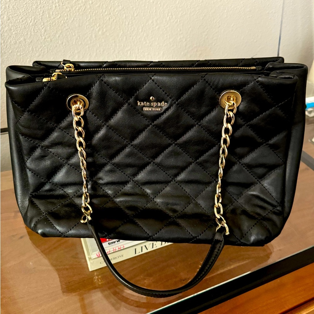 Kate Spade Black Shoulder/Handbag. Like New Condition.